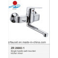 Single Handle Wall Mounted Kitchen Mixer Faucet